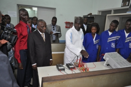 Ministère de l`Enseignement technique et de la formation professionnelle : Albert Flindé s’imprègne des réalités